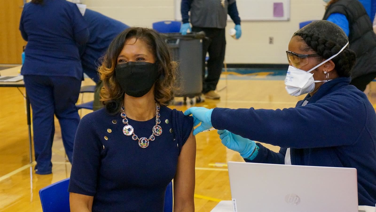 Cincinnati Superintendent Laura Mitchell 